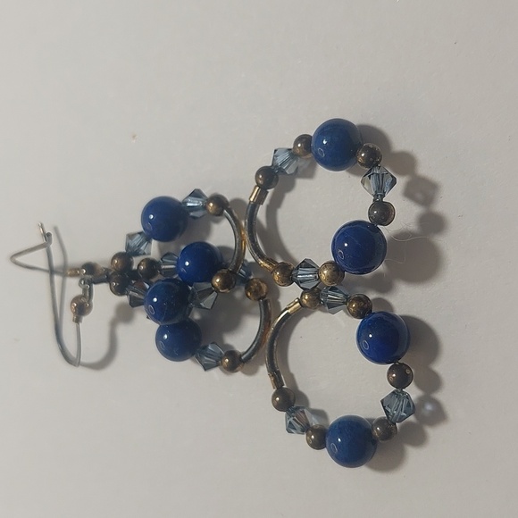 Lapis earrings - Picture 1 of 1